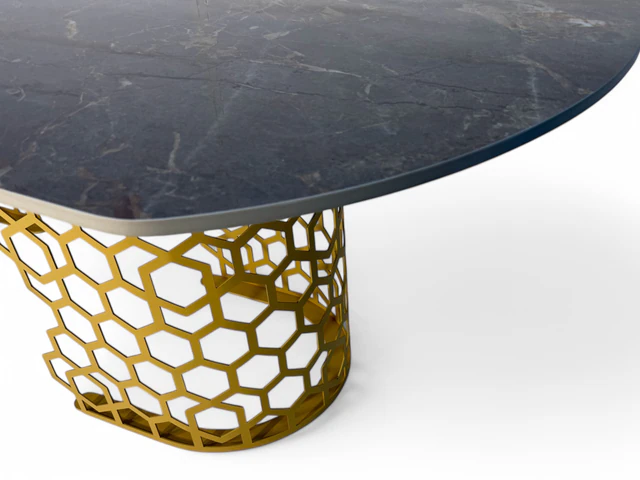 Стол из керамогранита HEXAGON
